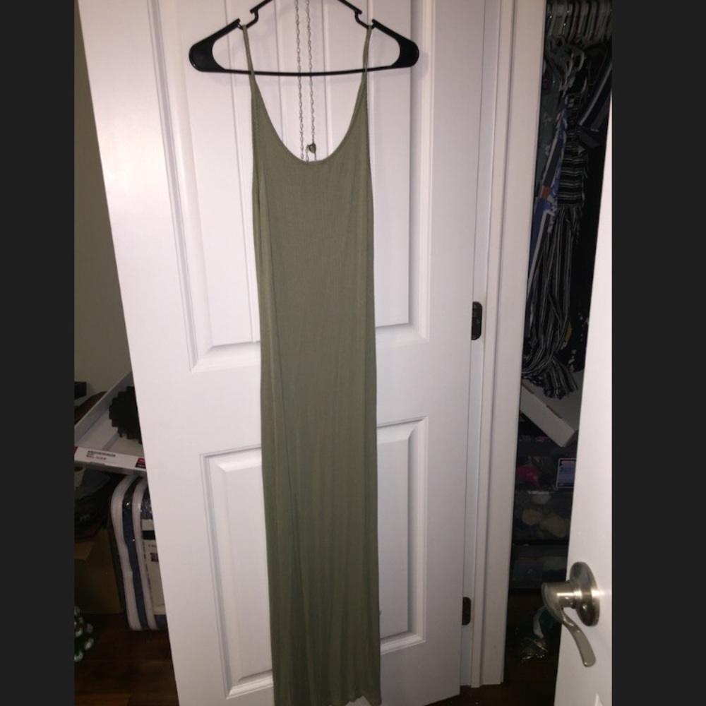 Olive Green Maxi